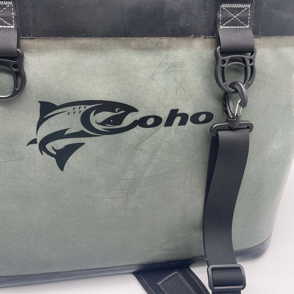 Coho Heavy Duty Soft Sided Insulated Cooler Bag Olive Green READ